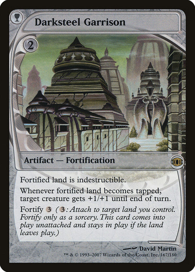 Darksteel Garrison [Future Sight] MTG Single Magic: The Gathering | Red Claw Gaming