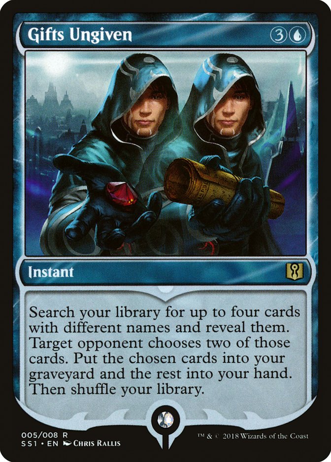Gifts Ungiven [Signature Spellbook: Jace] MTG Single Magic: The Gathering | Red Claw Gaming
