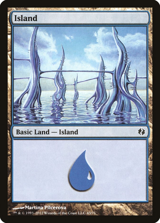 Island (43) [Duel Decks: Venser vs. Koth] MTG Single Magic: The Gathering | Red Claw Gaming