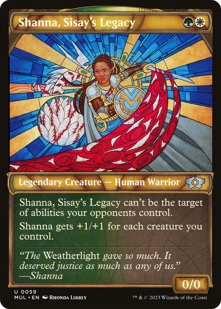 Shanna, Sisay's Legacy [Multiverse Legends] MTG Single Magic: The Gathering | Red Claw Gaming