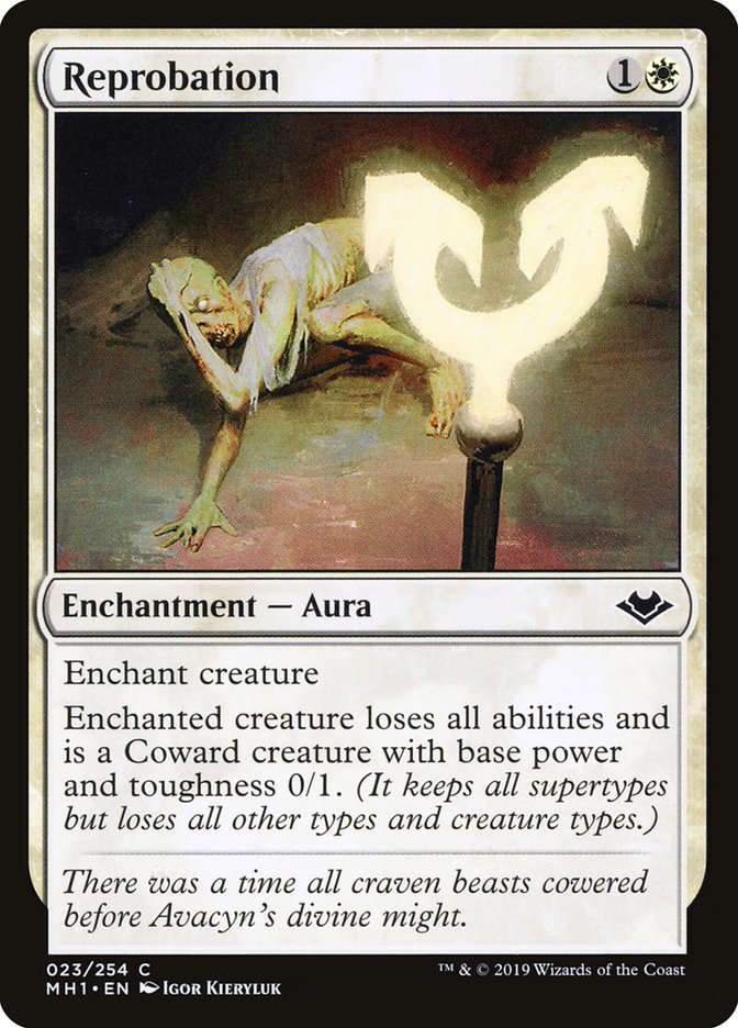 Reprobation [Modern Horizons] MTG Single Magic: The Gathering    | Red Claw Gaming