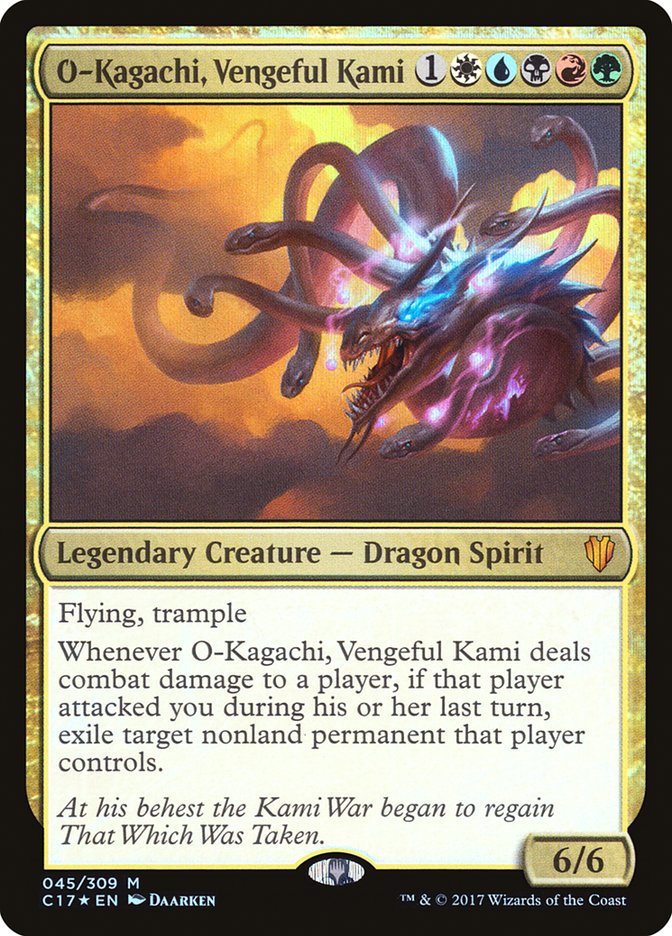 O-Kagachi, Vengeful Kami [Commander 2017] MTG Single Magic: The Gathering | Red Claw Gaming
