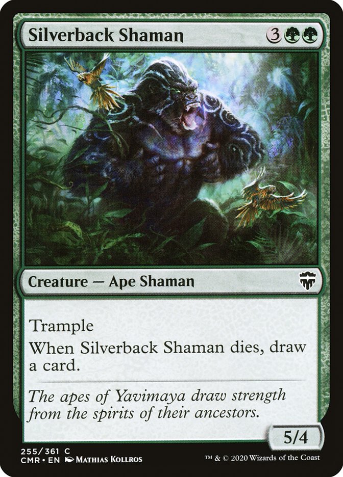 Silverback Shaman [Commander Legends] MTG Single Magic: The Gathering | Red Claw Gaming