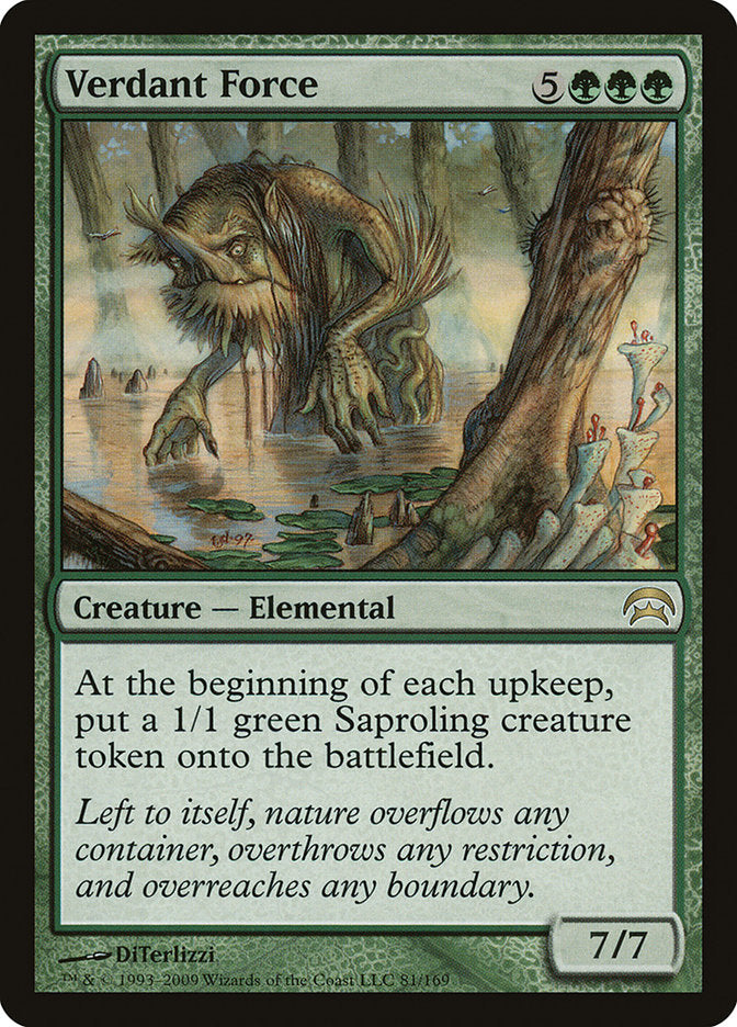Verdant Force [Planechase] MTG Single Magic: The Gathering | Red Claw Gaming