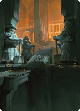 Mines of Moria Art Card [The Lord of the Rings: Tales of Middle-earth Art Series] MTG Single Magic: The Gathering | Red Claw Gaming