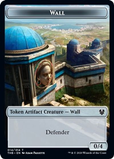 Pegasus // Wall Double-Sided Token [Challenger Decks 2021 Tokens] MTG Single Magic: The Gathering | Red Claw Gaming