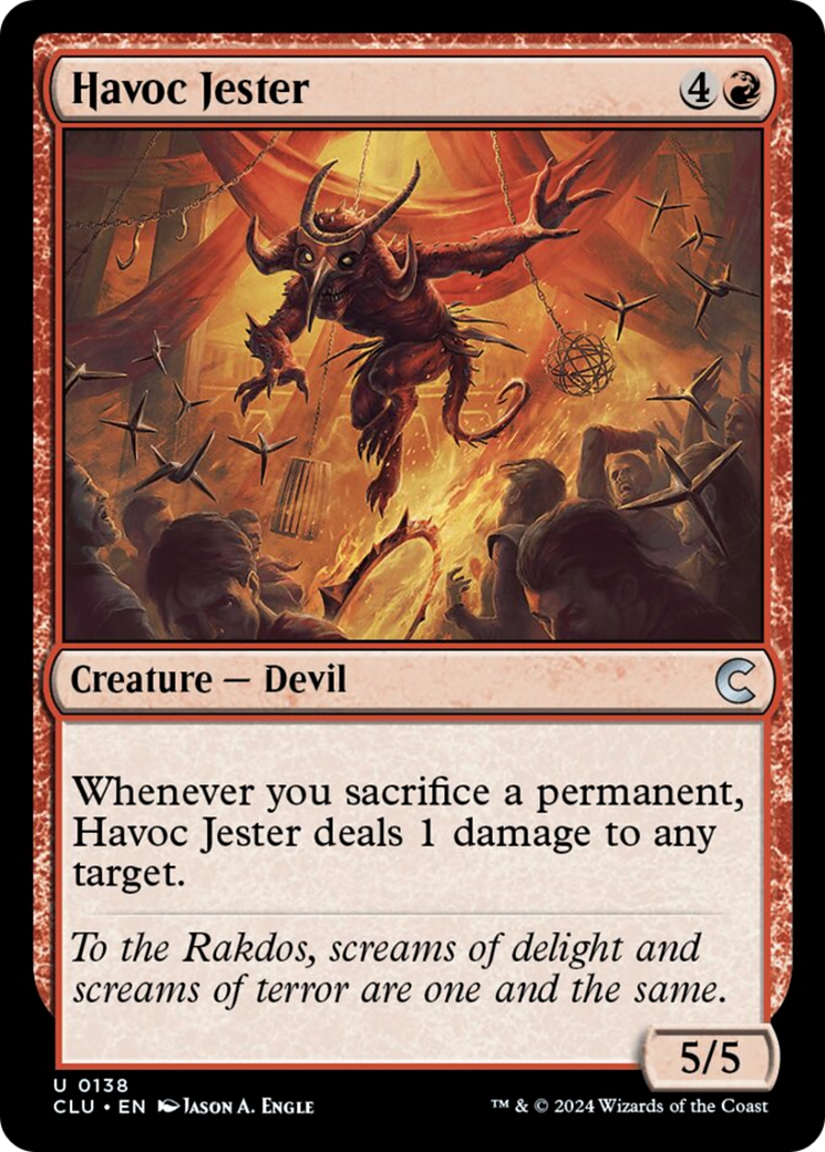 Havoc Jester [Ravnica: Clue Edition] MTG Single Magic: The Gathering | Red Claw Gaming