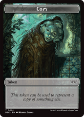 Beast // Copy Double-Sided Token [Duskmourn: House of Horror Tokens] MTG Single Magic: The Gathering | Red Claw Gaming