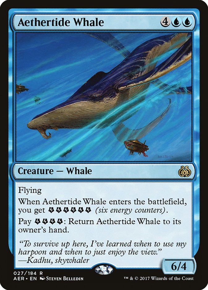 Aethertide Whale [Aether Revolt] MTG Single Magic: The Gathering | Red Claw Gaming