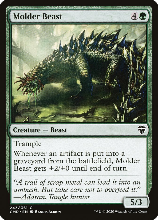 Molder Beast [Commander Legends] MTG Single Magic: The Gathering | Red Claw Gaming