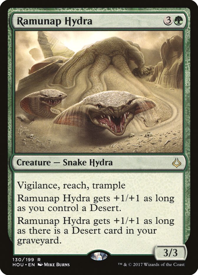 Ramunap Hydra [Hour of Devastation] MTG Single Magic: The Gathering | Red Claw Gaming