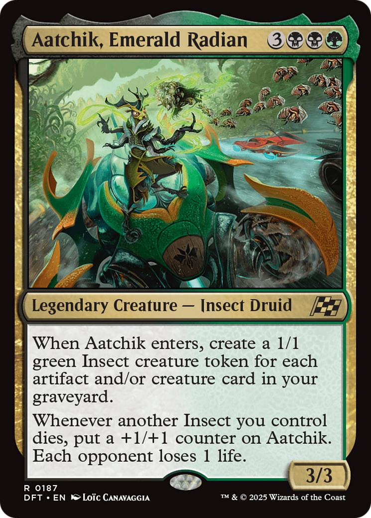 Aatchik, Emerald Radian [Aetherdrift] MTG Single Magic: The Gathering | Red Claw Gaming