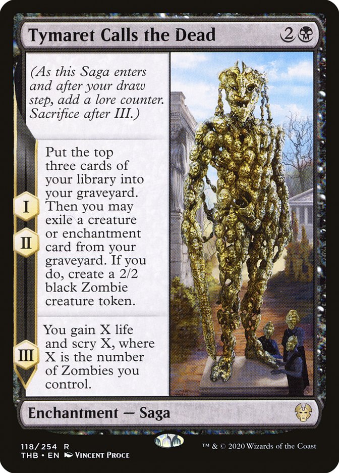 Tymaret Calls the Dead [Theros Beyond Death] MTG Single Magic: The Gathering | Red Claw Gaming