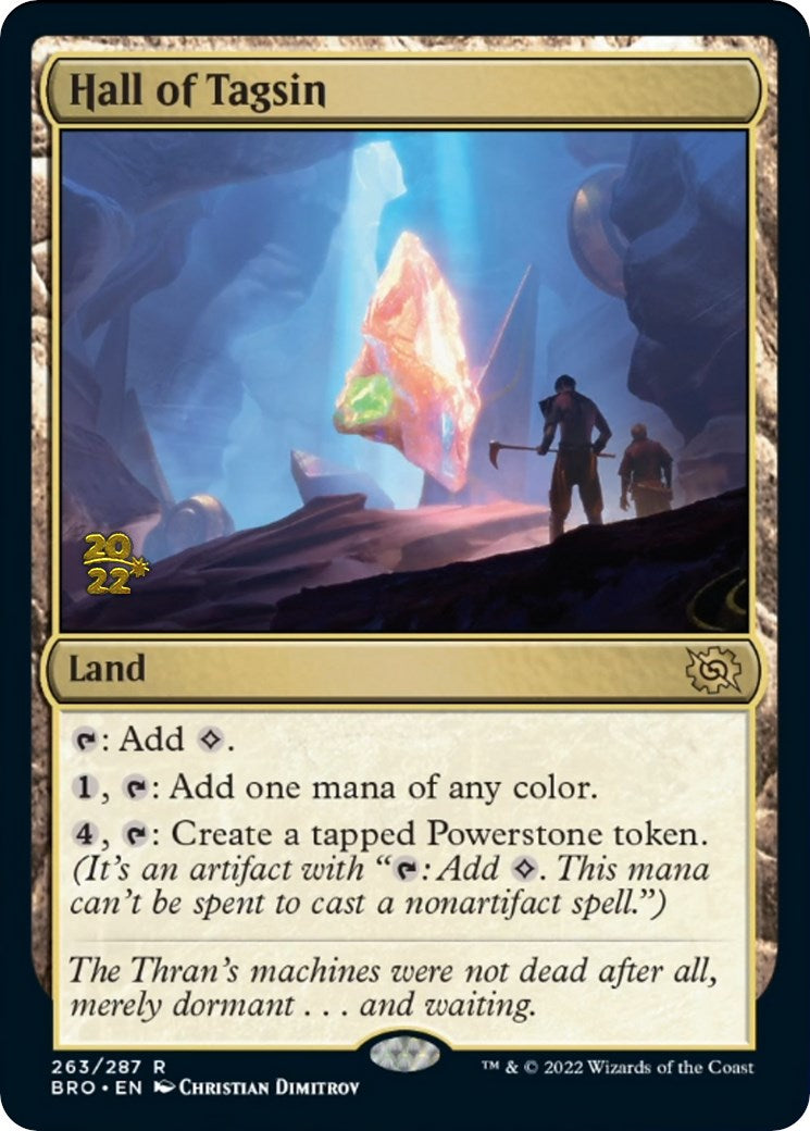 Hall of Tagsin [The Brothers' War Prerelease Promos] MTG Single Magic: The Gathering | Red Claw Gaming
