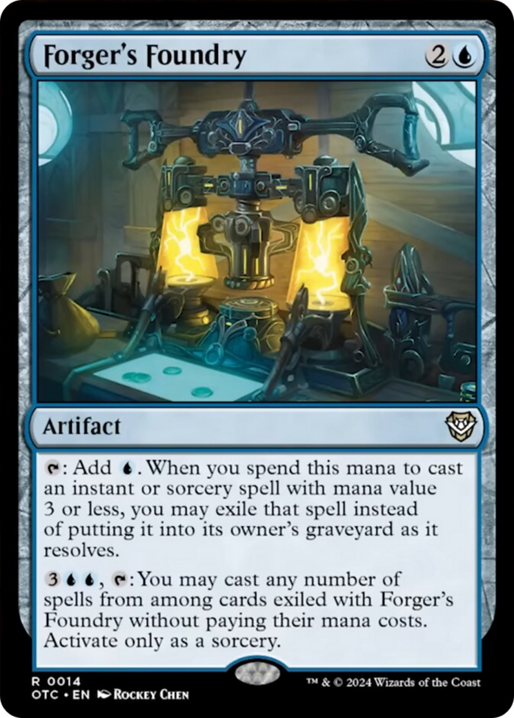Forger's Foundry [Outlaws of Thunder Junction Commander] MTG Single Magic: The Gathering | Red Claw Gaming