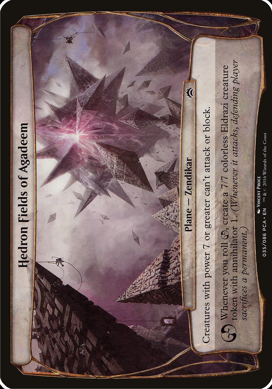 Hedron Fields of Agadeem (Planes) [Planechase Anthology Planes] MTG Single Magic: The Gathering | Red Claw Gaming