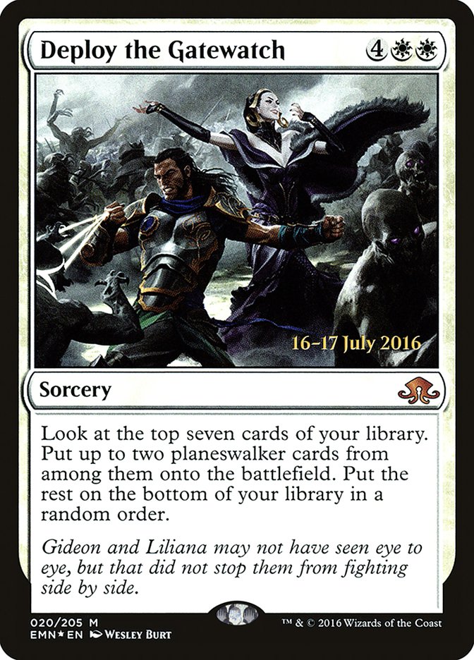 Deploy the Gatewatch [Eldritch Moon Prerelease Promos] MTG Single Magic: The Gathering | Red Claw Gaming