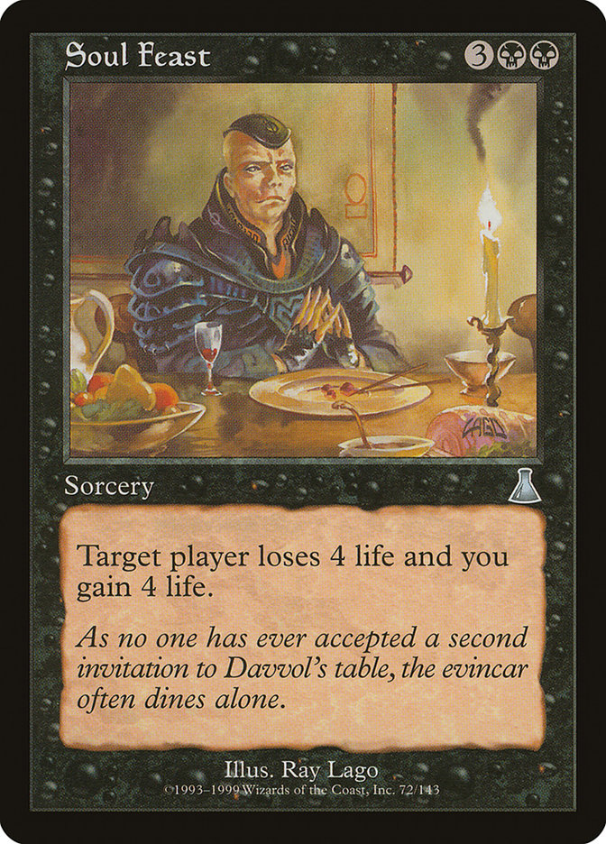 Soul Feast [Urza's Destiny] MTG Single Magic: The Gathering | Red Claw Gaming
