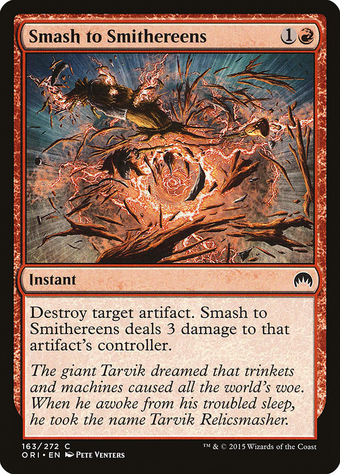 Smash to Smithereens [Magic Origins] MTG Single Magic: The Gathering | Red Claw Gaming