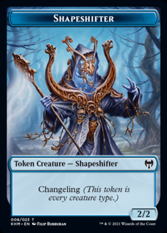 Shapeshifter Token [Kaldheim Tokens] MTG Single Magic: The Gathering | Red Claw Gaming