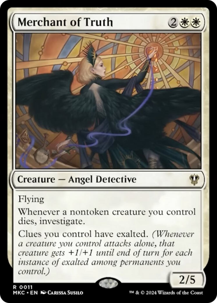 Merchant of Truth [Murders at Karlov Manor Commander] MTG Single Magic: The Gathering | Red Claw Gaming