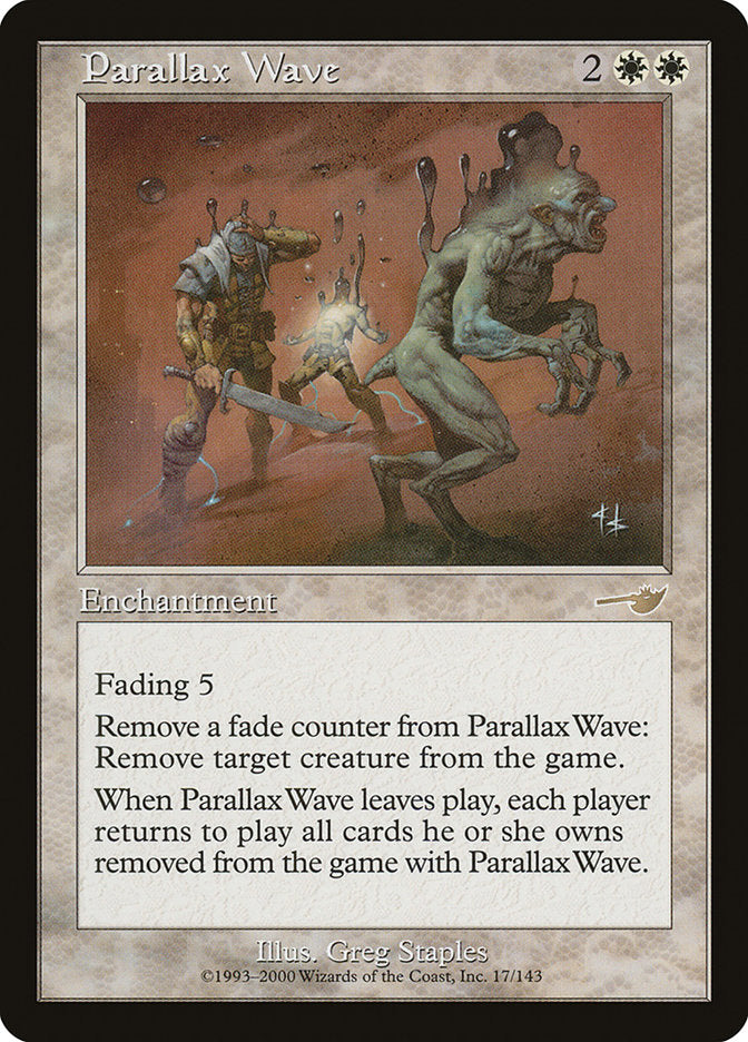 Parallax Wave [Nemesis] MTG Single Magic: The Gathering | Red Claw Gaming