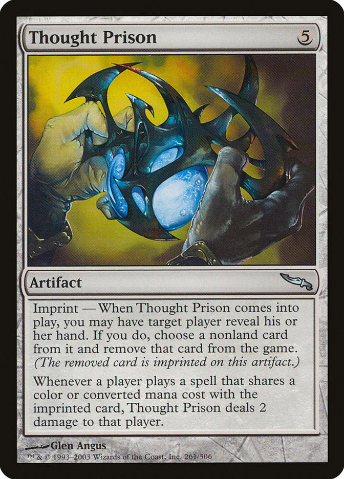 Thought Prison [Mirrodin] MTG Single Magic: The Gathering | Red Claw Gaming