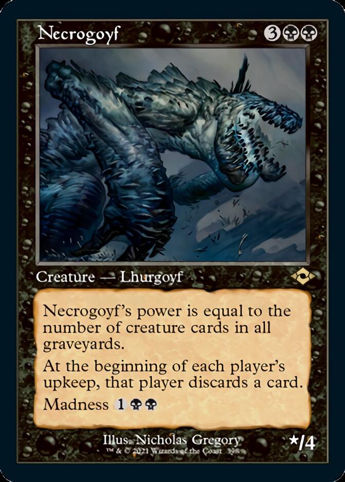 Necrogoyf (Retro) [Modern Horizons 2] MTG Single Magic: The Gathering | Red Claw Gaming