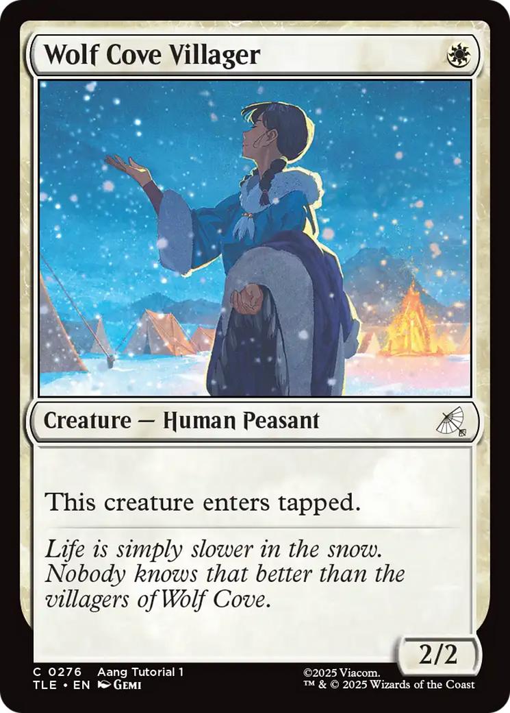 Wolf Cove Villager (0276) [Avatar: The Last Airbender: Eternal-Legal] MTG Single Magic: The Gathering | Red Claw Gaming