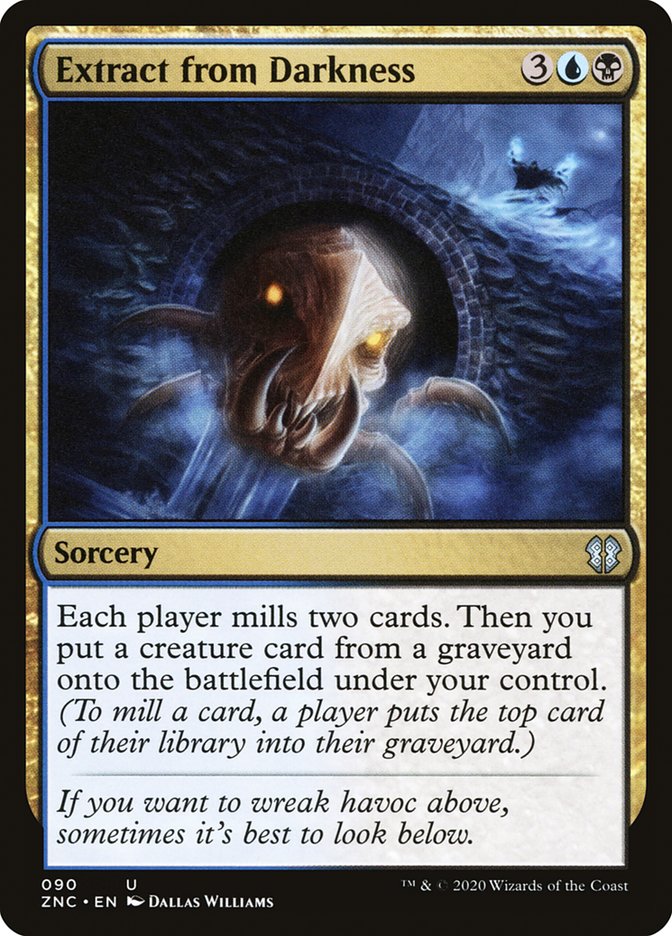Extract from Darkness [Zendikar Rising Commander] MTG Single Magic: The Gathering | Red Claw Gaming