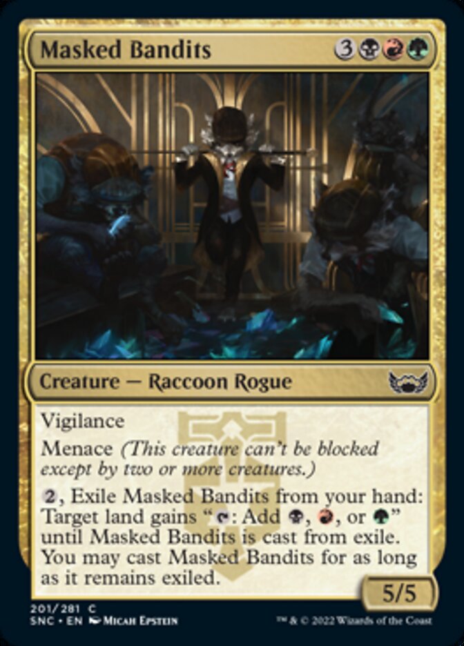 Masked Bandits [Streets of New Capenna] MTG Single Magic: The Gathering | Red Claw Gaming