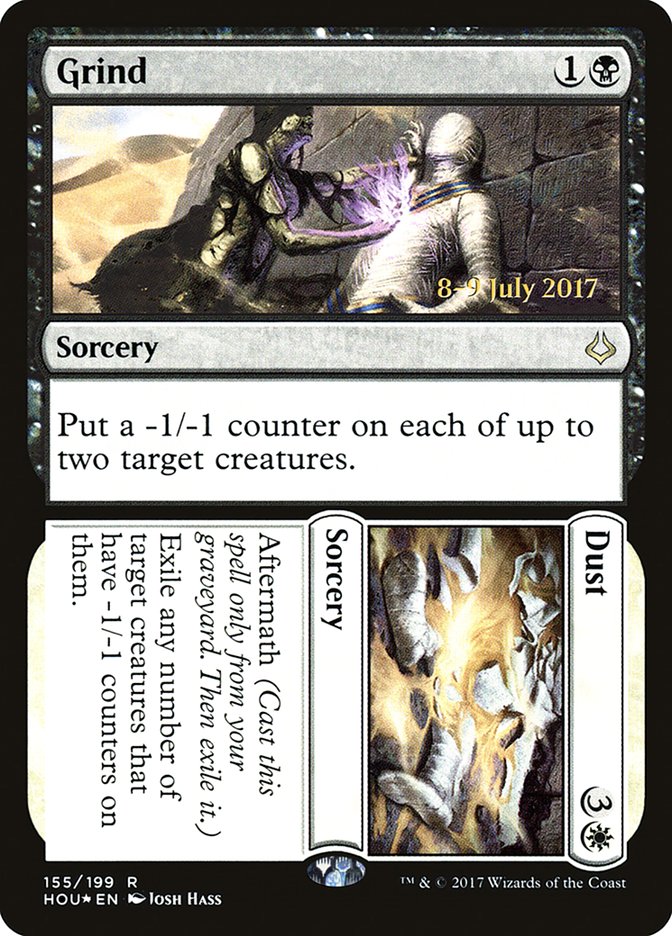 Grind // Dust [Hour of Devastation Prerelease Promos] MTG Single Magic: The Gathering | Red Claw Gaming