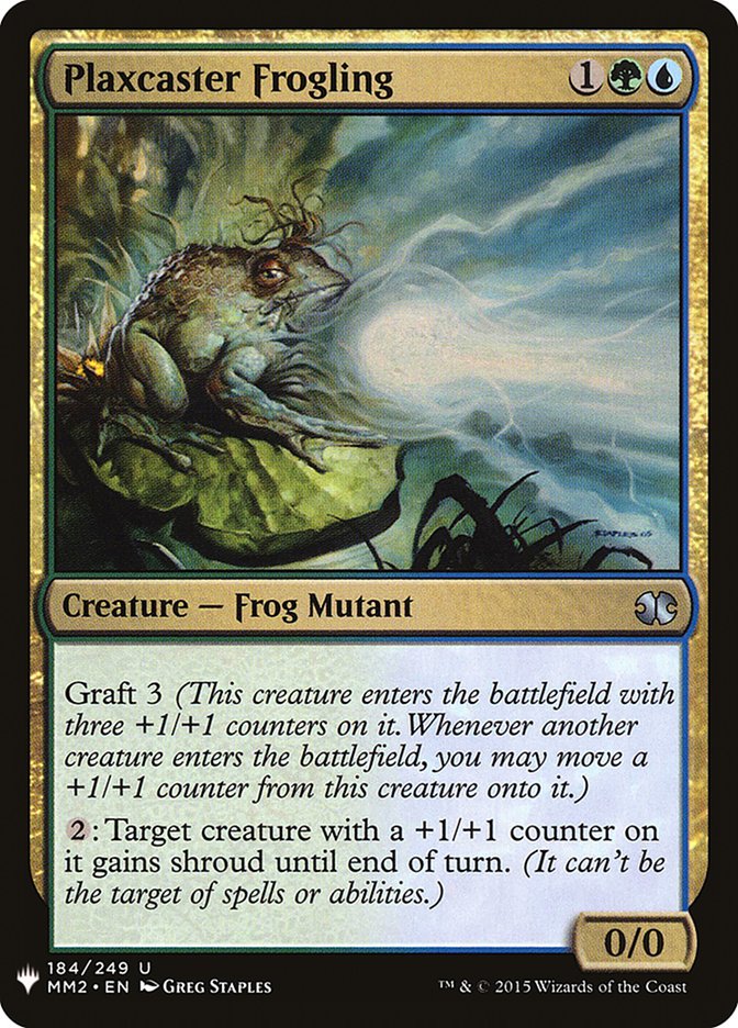 Plaxcaster Frogling [Mystery Booster] MTG Single Magic: The Gathering | Red Claw Gaming