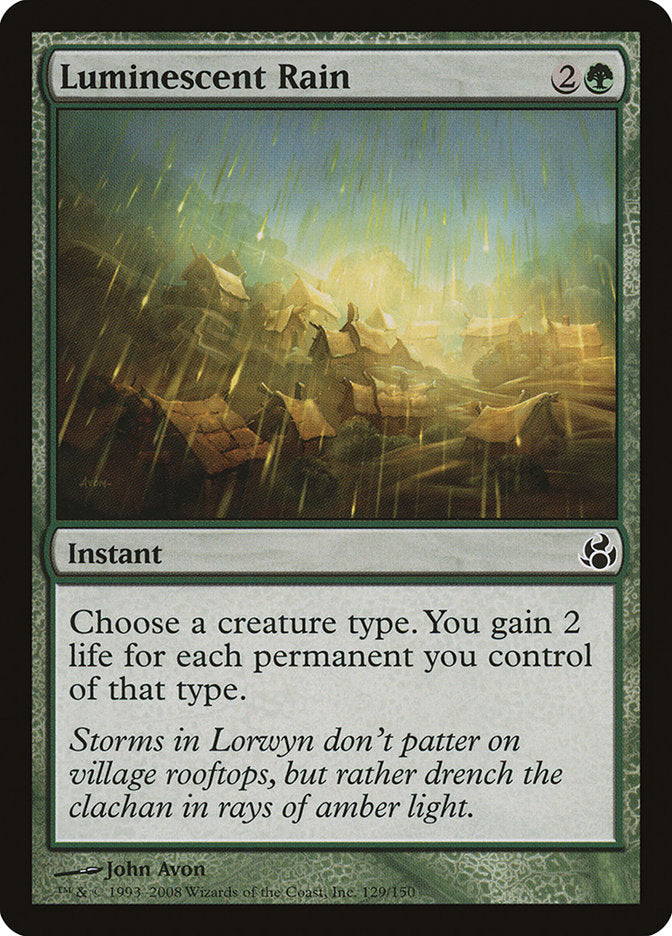 Luminescent Rain [Morningtide] MTG Single Magic: The Gathering | Red Claw Gaming
