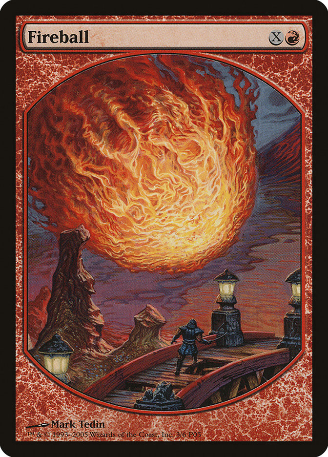 Fireball [Magic Player Rewards 2005] MTG Single Magic: The Gathering | Red Claw Gaming