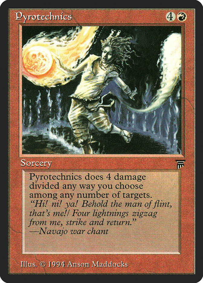 Pyrotechnics [Legends] MTG Single Magic: The Gathering | Red Claw Gaming