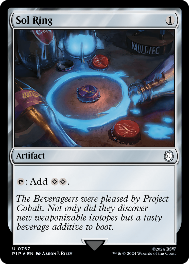 Sol Ring (Surge Foil) [Fallout] MTG Single Magic: The Gathering | Red Claw Gaming