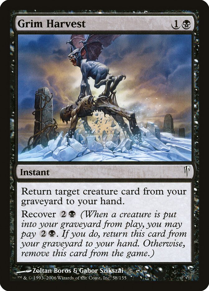 Grim Harvest [Coldsnap] MTG Single Magic: The Gathering | Red Claw Gaming