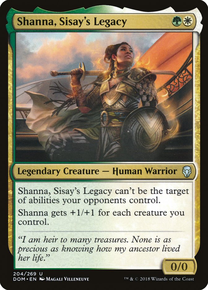 Shanna, Sisay's Legacy [Dominaria] MTG Single Magic: The Gathering | Red Claw Gaming