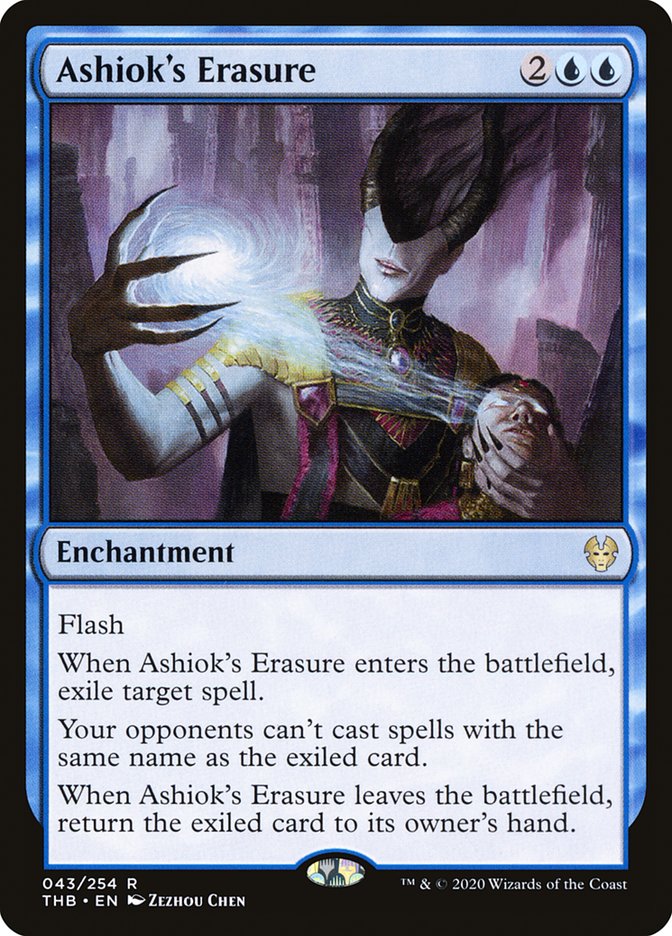 Ashiok's Erasure [Theros Beyond Death] MTG Single Magic: The Gathering | Red Claw Gaming