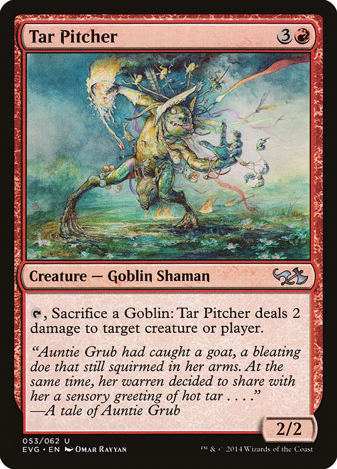Tar Pitcher (Elves vs. Goblins) [Duel Decks Anthology] MTG Single Magic: The Gathering | Red Claw Gaming