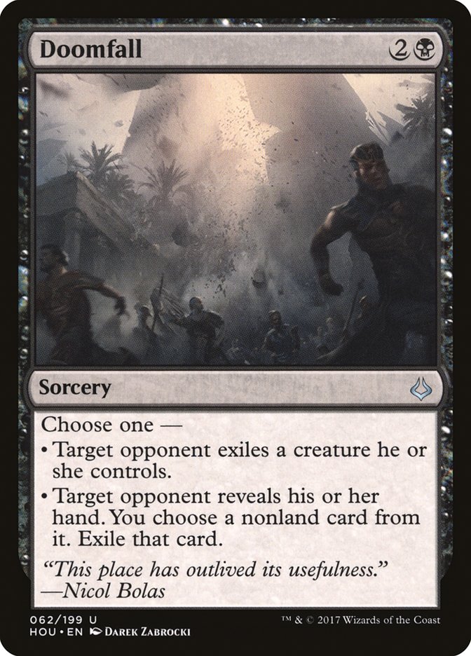 Doomfall [Hour of Devastation] MTG Single Magic: The Gathering | Red Claw Gaming