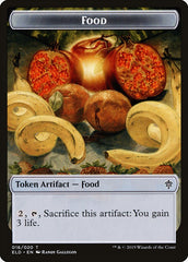 Human Warrior // Food (16) Double-Sided Token [Throne of Eldraine Tokens] MTG Single Magic: The Gathering | Red Claw Gaming
