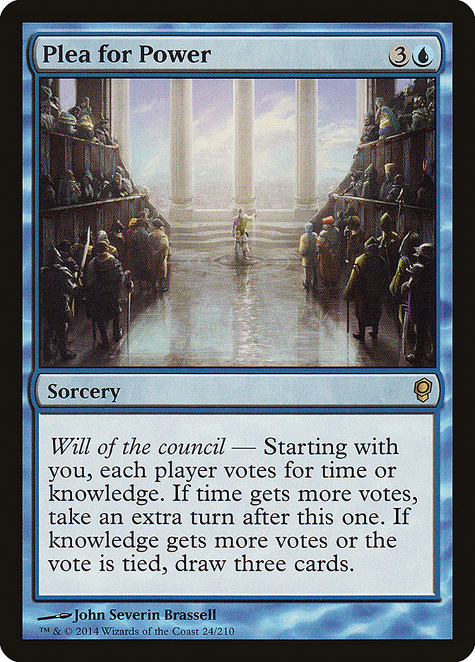 Plea for Power [Conspiracy] MTG Single Magic: The Gathering | Red Claw Gaming