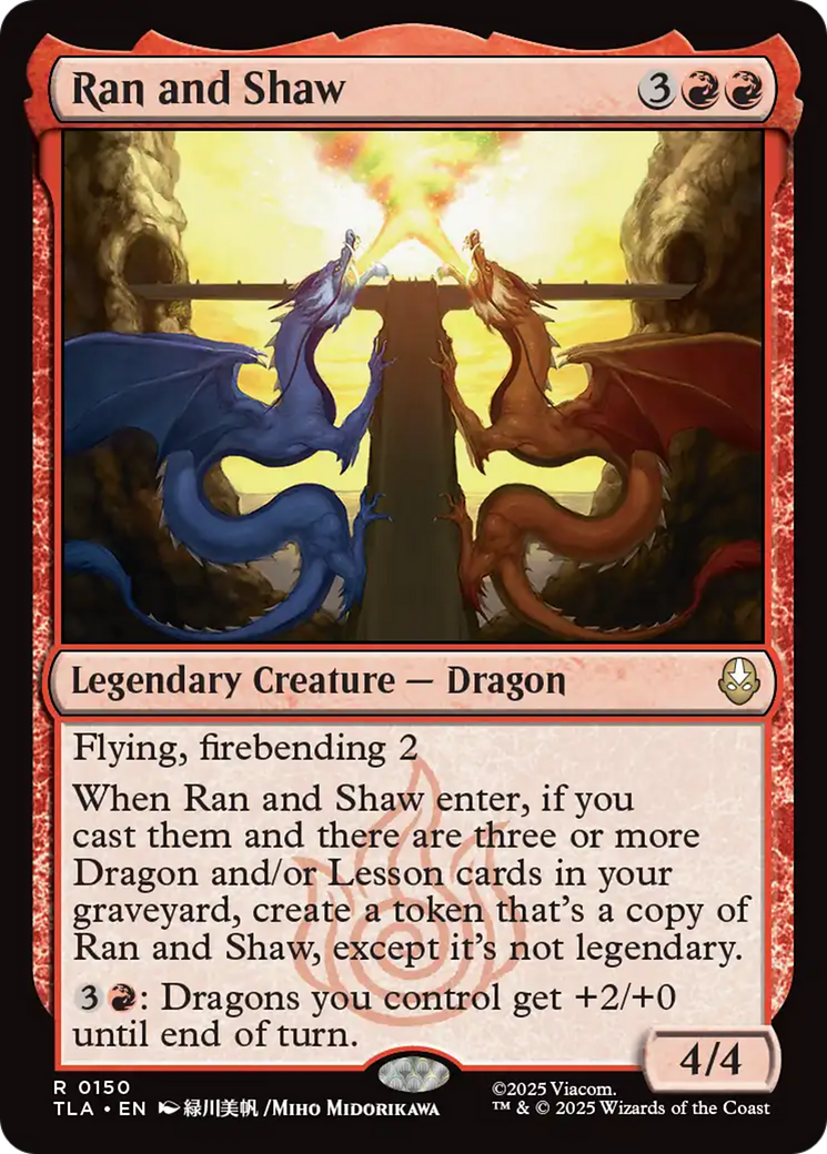Ran and Shaw [Avatar: The Last Airbender] MTG Single Magic: The Gathering | Red Claw Gaming