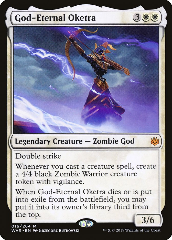 God-Eternal Oketra [War of the Spark] MTG Single Magic: The Gathering | Red Claw Gaming