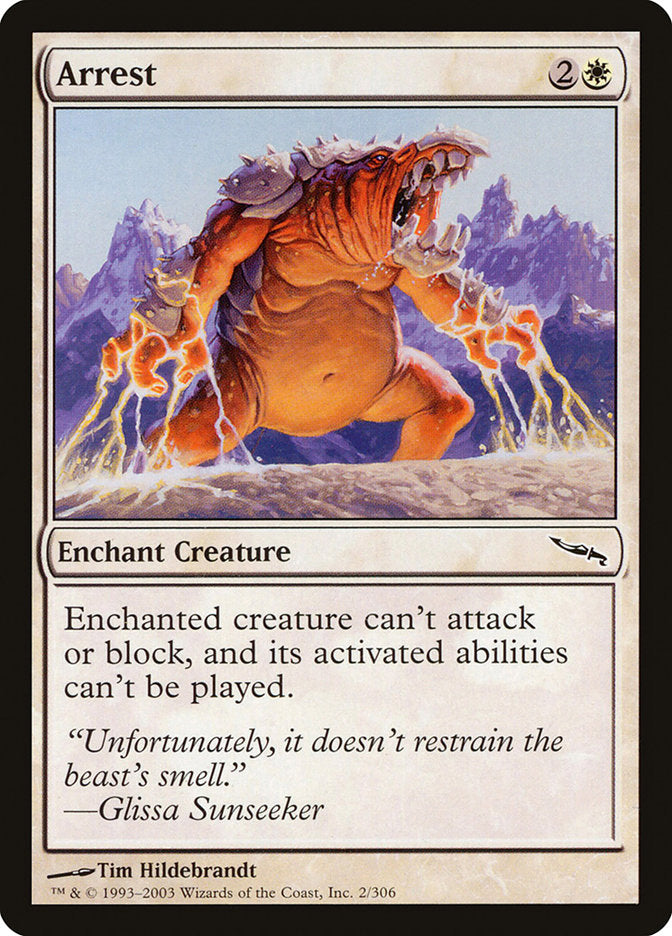 Arrest [Mirrodin] MTG Single Magic: The Gathering | Red Claw Gaming