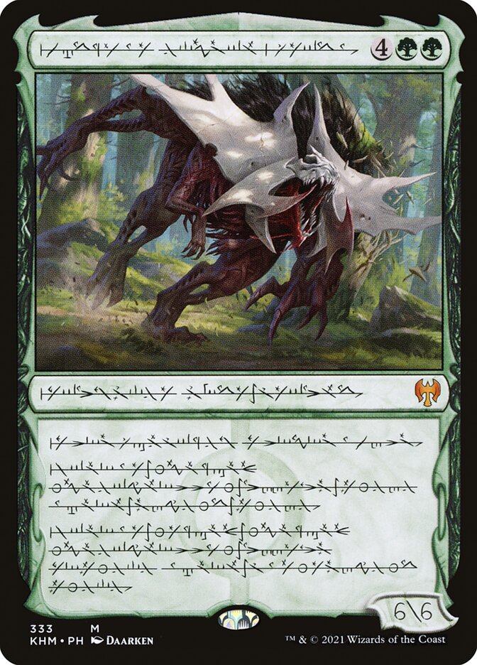 Vorinclex, Monstrous Raider (Phyrexian) [Kaldheim] MTG Single Magic: The Gathering | Red Claw Gaming