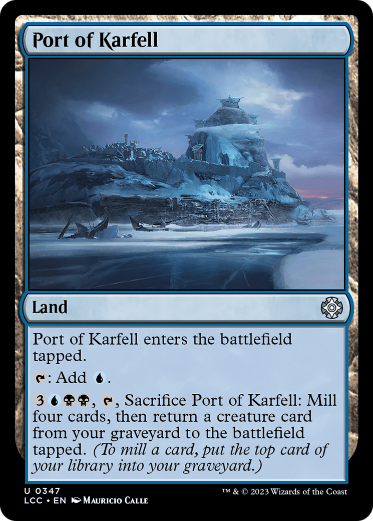 Port of Karfell [The Lost Caverns of Ixalan Commander] MTG Single Magic: The Gathering | Red Claw Gaming