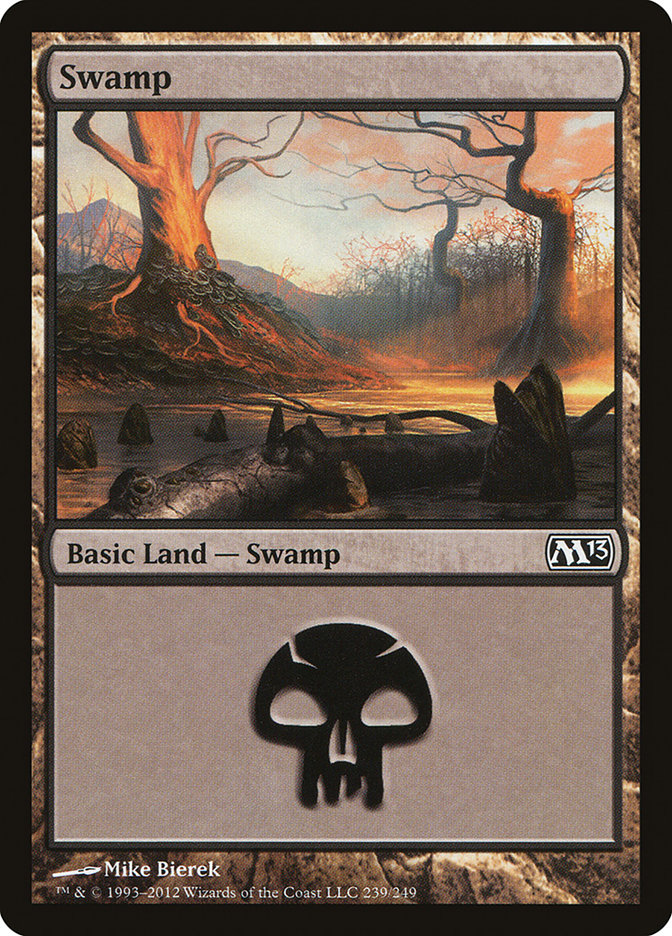 Swamp (239) [Magic 2013] MTG Single Magic: The Gathering | Red Claw Gaming